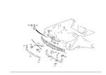 1296200586 - Front Panel: Support for Mercedes-Benz: 300SL, 500SL, 600SL Image