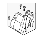 876503W719 - : Seat Back Assembly for Nissan Image