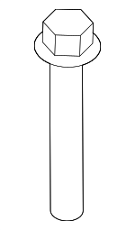 XR853290 - Suspension: Knuckle Rear Bolt for Jaguar Image image