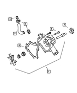53021361AA - Cooling: Radiator Clamp for Mopar Image