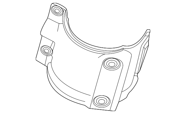 2020-2026 GM Catalytic Converter Heat Shield 55515029 GM ...
