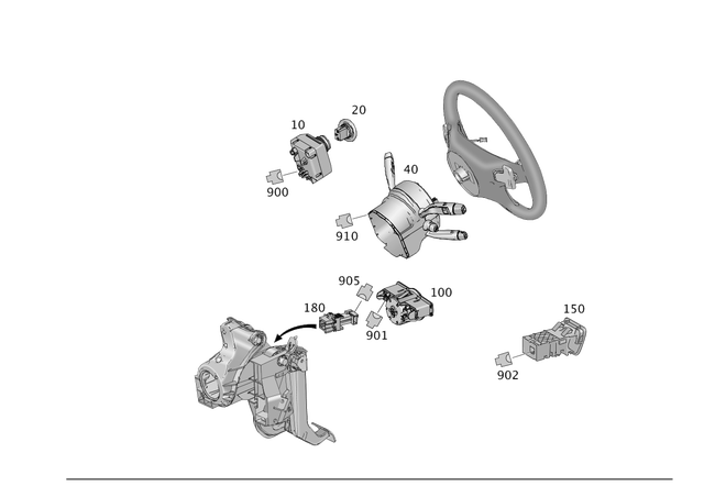 15456309 - Electrical Equipment and Instruments: Switch for Mercedes-Benz Image image