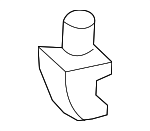 7434802020B0 - Body: Sun-visor Holder for Lexus: ES300, ES330, ES350, GS300, GS350, GS430, GS450h, GS460, IS250, IS350, RX330, RX350, RX400h Image