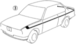 51141932213 - Body: Stripe Tape for BMW Image