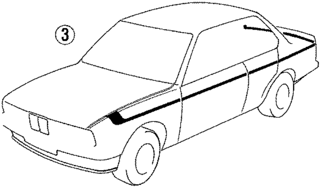 51141932217 - Body: Stripe Tape for BMW Image
