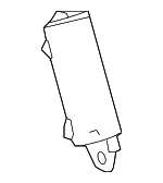 5505447010 - Body: Stopper for Toyota: C-HR, Corolla, Corolla Cross, GR Corolla, Grand Highlander, Highlander, Mirai, Prius, Prius Plug-In, Prius Prime, Prius V, RAV4, RAV4 Prime, Sienna, Venza Image