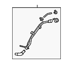 310304Z000 - : 2013-2018 Hyundai Santa Fe Sport - Filler Pipe for Hyundai: Santa Fe Sport Image