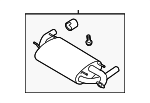SU00306398 - Exhaust: Muffler &amp; Pipe for Toyota: 86 Image