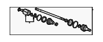 42310T90A01 - Suspension: Axle Assembly for Honda Image