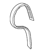 14400RCAA01 - Engine: Timing Belt for Acura Image