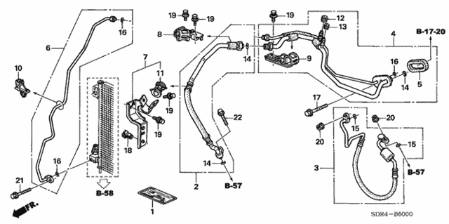 A/C Hoses - Pipes for 2007 Honda Accord #0
