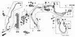 80362SDC000 - Body/Air Conditioning: CLAMP A, AIR CONDITIONER PIPE for Honda Image