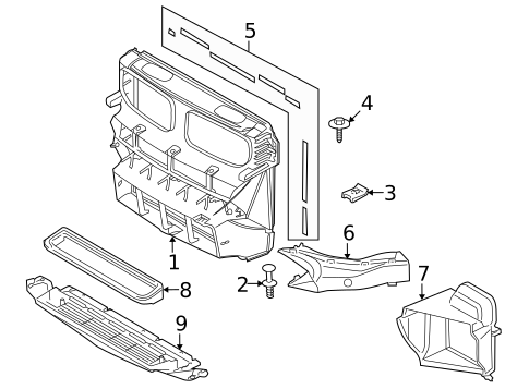 Air Intake for 2011 BMW X5 #0