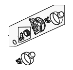 21903016A - Electrical: Alternator for Volkswagen: Touareg Image