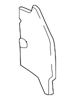 5220K617 - Body: Rear Insulator Panel for Mitsubishi: Eclipse Cross Image