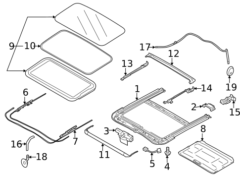 Sunroof for 2025 Subaru WRX #1