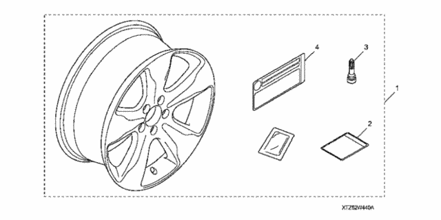 Towing Spare Wheel (Full Size) (18