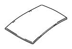 B2YD70600 - Body: Roof Panel for Mazda: Protege Image