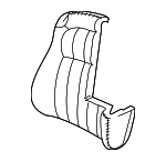GNB4315BBAGD - Body: Seat Back Cover for Jaguar Image