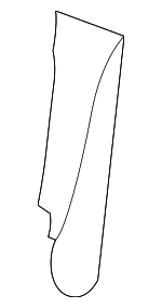 GNC4600AAAGF - Body: Rear Cover for Jaguar Image