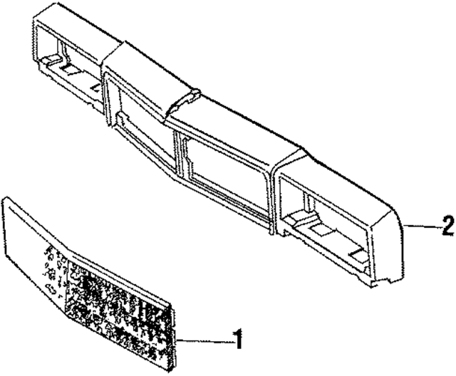 14043548 - Body: Grille for GM Image