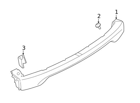 Reflector for 2022 Porsche Cayenne #0