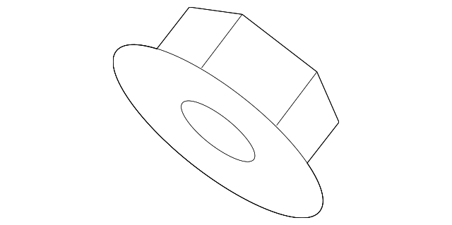 Wiper Arm Nut - Porsche (N-015-083-15)