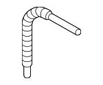 95562813000 - Body: Washer Hose for Porsche: Cayenne Image