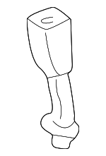 4813S0K315ZC - Electrical: Buckle End for Acura Image