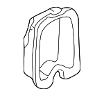 81891S0KA01 - Electrical: Retractor Cover for Acura Image