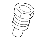 25924191 - Steering: Power Steering Pump Connector for Chevrolet: Silverado 2500 HD, Silverado 3500 HD | GMC: Sierra 2500 HD, Sierra 3500 HD Image