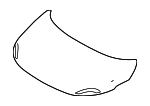 68656008AA - Body: Hood for Mopar Image