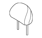 7191050A0002 - Body: Headrest for Lexus: LS460, LS600h Image