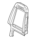 5S4Z5461018AA - Body: Seat Back Frame for Ford: Focus Image