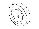 2528737101 - Cooling System: Pulley for Hyundai: Santa Fe, Sonata, Tiburon, Tucson Image