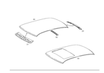 2106500109 - Roof: Paneling, Roof for Mercedes-Benz Image