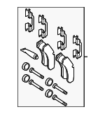 9064210300 - : Brake Pads for Mercedes-Benz Image