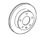907421010007 - Brakes: Rotor for MB Vans Image