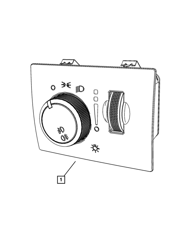 68189149AA - Electrical: Headlamp Switch for Mopar Image