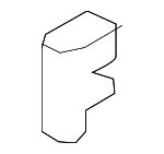 5Q0885473 - Body: Center Floor Pan Bracket for Volkswagen: Arteon, e-Golf, Golf, Golf Alltrack, Golf R, Golf SportWagen, GTI, Jetta, Taos Image