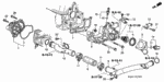 958010603008 - Engine: BOLT, FLANGE (6X30) for Honda Image