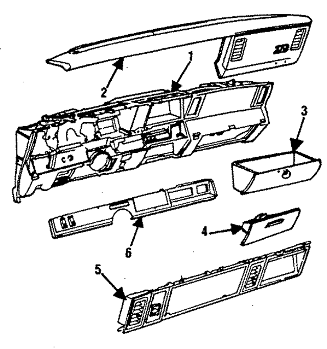 P425FK1 - Body: Instrument Panel for Mopar Image
