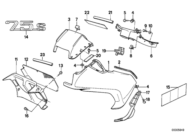 51141455659 - : Badge for BMW-Motorrad Image