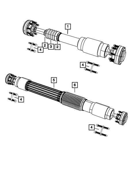 Drive Shaft for 2009 Jeep Wrangler #0