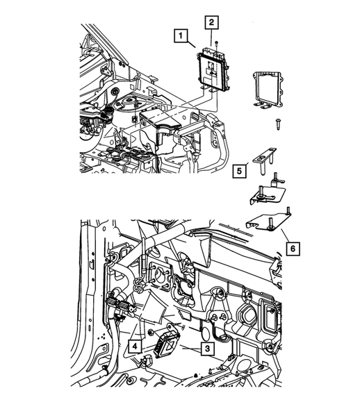 Keys, Modules and Engine Controllers for 2011 Dodge Caliber #2