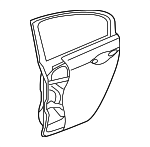 67550TL2A90ZZ - Body: Door Shell for Acura Image