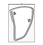 72850TL0J01 - Body: Door Weather-strip for Acura Image