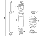 85029646 - : Coil Spring for Chevrolet: Equinox EV Image