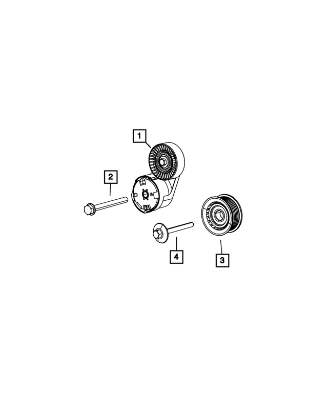 « 6509592AA – Cooling : Tête à Collerette Hexagonale Vis pour Mopar Image »