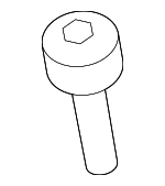 N90840603 - Body: Striker Bolt for Volkswagen: Golf, Golf R, Jetta, Tiguan, Tiguan Limited, Touareg Image